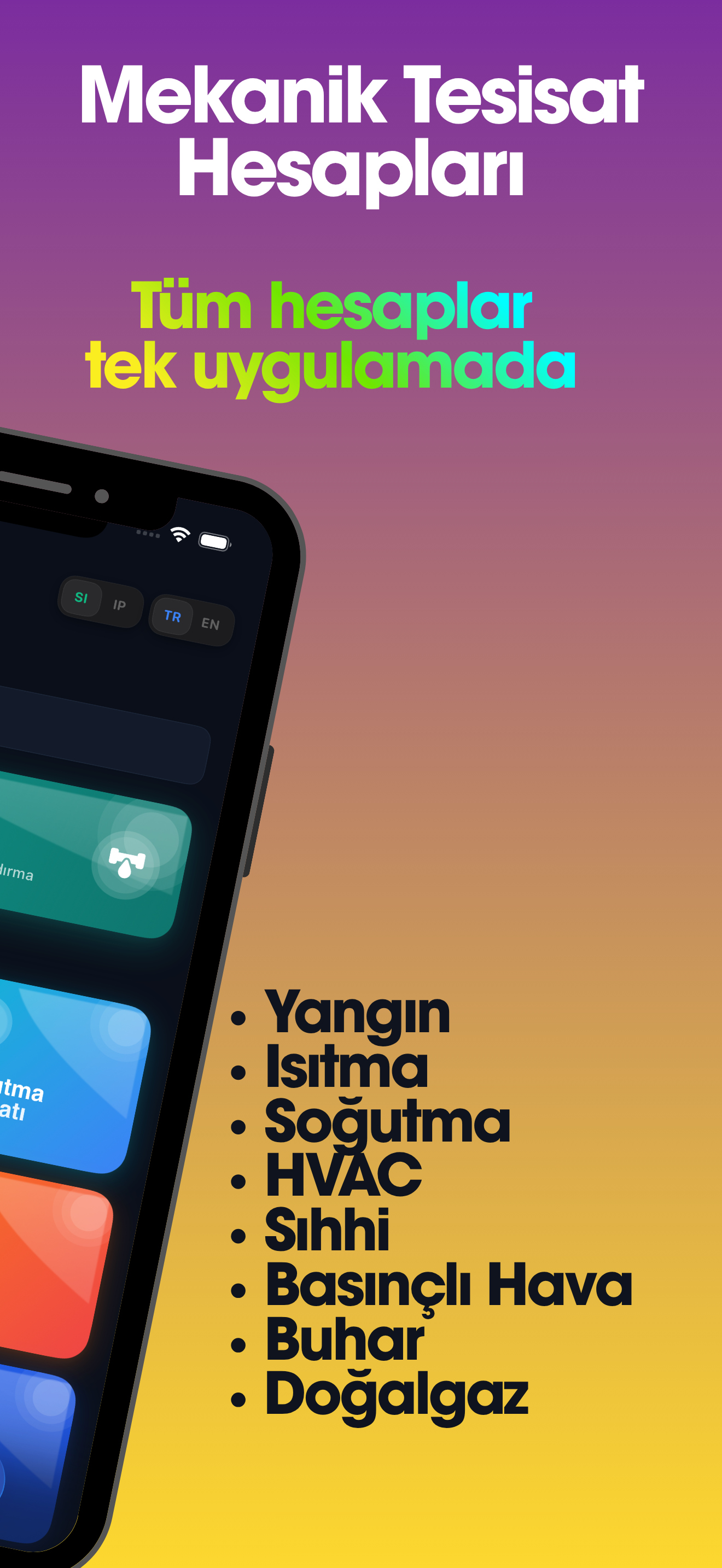 MEP Calc Tum Kategoriler